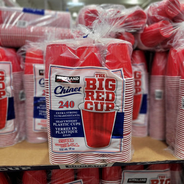Image of Kirkland Signature Big Red Cups 240-Pack - 1 x 963 Grams